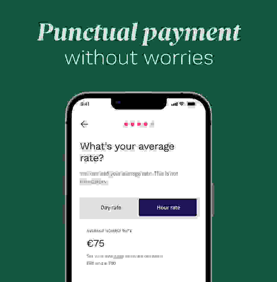 Punctual payment without worries